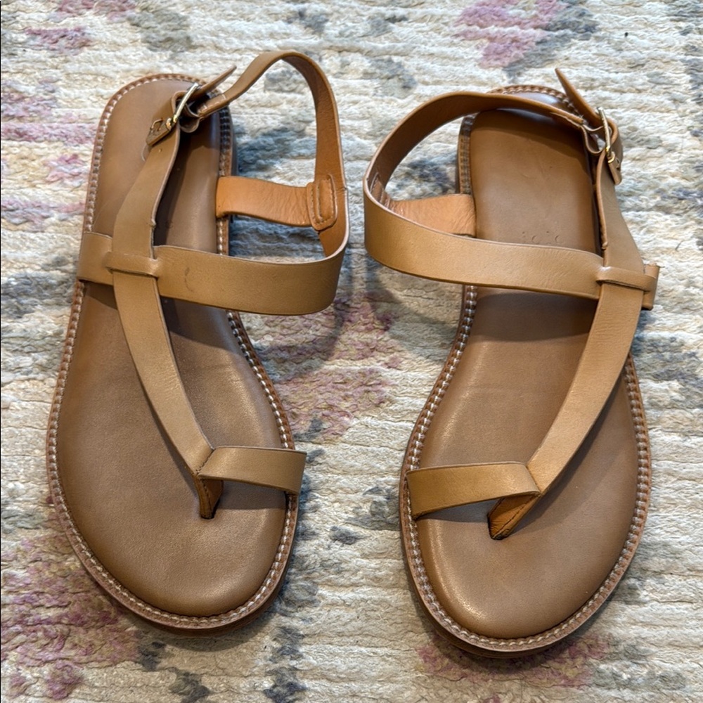 Tan Leather Sandals